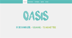 Desktop Screenshot of eglise-oasis.fr
